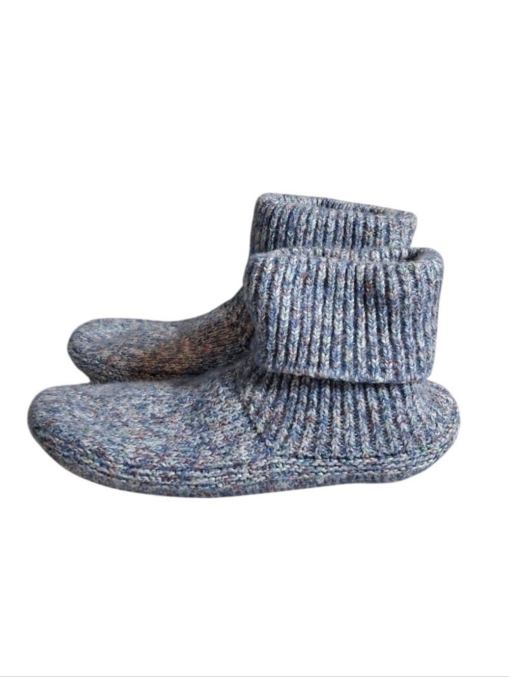 Bombas Gripper Bootie Slippers Men Size XL 13-15 Sherpa Cozy Soft